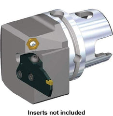 Kennametal - Beyond Evolution Blade Insert, 38mm Head Length, Modular Grooving Blade Holder Head - Right Hand Cut, System Size KM50TS, Through Coolant, Series Beyond Evolution - Makers Industrial Supply