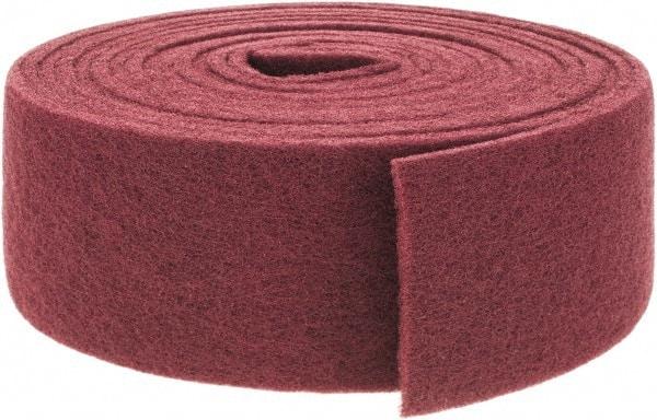 Brite Star - 30' Long x 4" Wide Nonwoven Roll - Very Fine Grade, Purple, Aluminum Oxide - Makers Industrial Supply