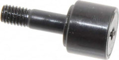 Accurate Bushing - 1/2" Roller Diam x 3/8" Width, 0.19" Stud Diam x 5/8" Length, Stud Cam Follower - Steel, 1/4" Thread Length, 10-32 Thread, 1" OAL, 970 Lb Dynamic Cap, 720 Lb Static Cap - Makers Industrial Supply