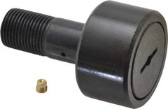 Accurate Bushing - 1-3/4" Roller Diam x 1" Width, 3/4" Stud Diam x 1-3/4" Length, Stud Cam Follower - Steel, 7/8" Thread Length, 3/4-16 Thread, 2-3/4" OAL, 7,870 Lb Dynamic Cap, 7,950 Lb Static Cap - Makers Industrial Supply