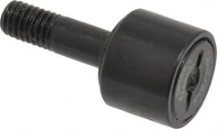 Accurate Bushing - 1/2" Roller Diam x 3/8" Width, 0.19" Stud Diam x 5/8" Length, Stud Cam Follower - Steel, 1/4" Thread Length, 10-32 Thread, 1" OAL, 970 Lb Dynamic Cap, 720 Lb Static Cap - Makers Industrial Supply