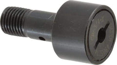 Accurate Bushing - 3/4" Roller Diam x 1/2" Width, 3/8" Stud Diam x 7/8" Length, Stud Cam Follower - Steel, 3/8" Thread Length, 3/8-24 Thread, 1-3/8" OAL, 2,140 Lb Dynamic Cap, 2,260 Lb Static Cap - Makers Industrial Supply