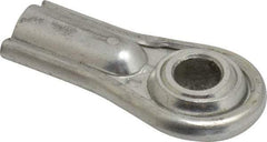 Alinabal - 1/2" ID, Female Spherical Rod End - 1/2-20 LH, Carbon Steel with Steel Raceway - Makers Industrial Supply