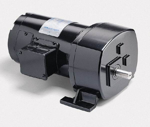 Leeson - 60 RPM, 29:1 Gear Ratio, Gearmotor - 476 Torque - Makers Industrial Supply