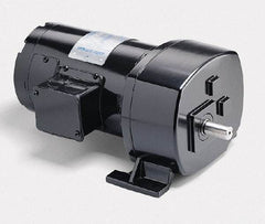 Leeson - 12 RPM, 143:1 Gear Ratio, Gearmotor - 1,030 Torque - Makers Industrial Supply