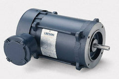 Leeson - 2 hp Explosion Proof Motor - L56C NEMA Frame, 115/208-230 Volts, 74% Efficiency at Full Load - Makers Industrial Supply