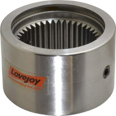 Lovejoy - 3.31" Outside Diam, Steel Sleeve Rigid Coupling - Makers Industrial Supply