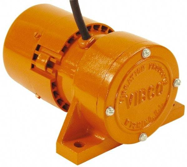 Vibco - 1 Phase, 1.5 Amp, 115 Volt, 7-1/2" Long, Electric Vibrators - 0 to 60 Lbs. Force, 48 Decibels - Makers Industrial Supply