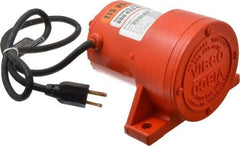 Vibco - 1 Phase, 1.7 Amp, 115 Volt, 5-3/8" Long, Electric Vibrators - 0 to 80 Lbs. Force, 50 Decibels - Makers Industrial Supply