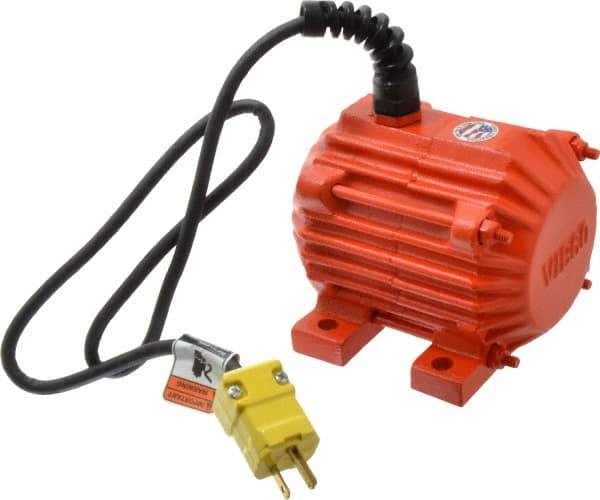 Vibco - 1 Phase, 1.5 Amp, 115 Volt, 5-3/8" Long, Electric Vibrators - 0 to 60 Lbs. Force, 48 Decibels - Makers Industrial Supply