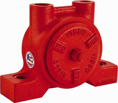 Vibco - 600 Lb. Force, 10 Cubic Feet per Minute, 6,800 RPM, 70 Decibel, Pneumatic Vibrator - 6" Long x 4" Wide x 4-7/8" High, 3/8 Port Inlet, 1/2 Port Outlet - Makers Industrial Supply