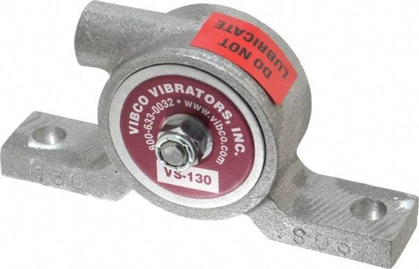 Vibco - 75 Lb. Force, 5-1/2 Cubic Feet per Minute, 10,500 RPM, 67 Decibel, Pneumatic Vibrator - 4-7/8" Long x 15/16" Wide x 2-5/16" High, 1/8 Port Inlet - Makers Industrial Supply