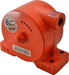 Vibco - 900 Lb. Force, 21 Cubic Feet per Minute, 4,500 RPM, 77 Decibel, Pneumatic Vibrator - 6-3/4" Long x 2-5/8" Wide x 5-3/8" High, 1/2 Port Inlet - Makers Industrial Supply