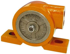 Vibco - 650 Lb. Force, 17 Cubic Feet per Minute, 10,000 RPM, 78 Decibel, Pneumatic Vibrator - 5-9/16" Long x 1-1/2" Wide x 4-3/4" High, 3/8 Port Inlet, 3/8 Port Outlet - Makers Industrial Supply