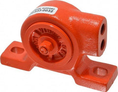 Vibco - 260 Lb. Force, 11 Cubic Feet per Minute, 16,000 RPM, 73 Decibel, Pneumatic Vibrator - 5-1/16" Long x 1-5/16" Wide x 3" High, 1/4 Port Inlet, 1/4 Port Outlet - Makers Industrial Supply