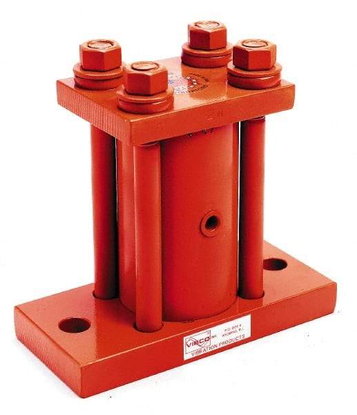 Vibco - 10 Cubic Feet per Minute, 7,000 RPM, 85 Decibel, Pneumatic Vibrator - 6" Long x 2-1/2" Wide x 5-5/16" High, 1/4 Port Inlet, 1/4 Port Outlet - Makers Industrial Supply