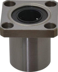 Value Collection - 5/8" ID, Square Flanged Single Linear Bearing - 1-1/8" OD - Makers Industrial Supply