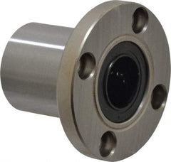 Value Collection - 16mm ID, Round Flanged Single Linear Bearing - 28mm OD - Makers Industrial Supply