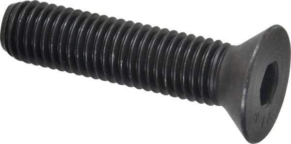 Value Collection - 5/8-11 UNC Hex Socket Drive, 82° Flat Screw - Alloy Steel, Black Oxide Finish, Fully Threaded, 2-3/4" OAL - Makers Industrial Supply