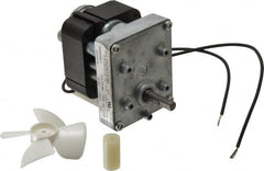 Made in USA - 115 Volt, 10 RPM, 340:1 Gear Ratio, CM Gearmotor - 50 Torque - Makers Industrial Supply