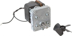 Made in USA - 115 Volt, 25 RPM, 136:1 Gear Ratio, CM Gearmotor - 30 Torque - Makers Industrial Supply