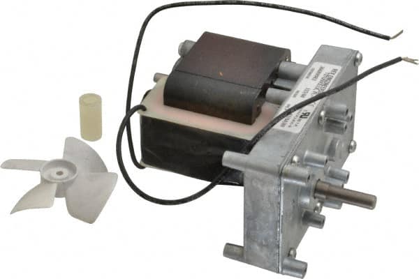 Made in USA - 115 Volt, 10 RPM, 340:1 Gear Ratio, ESP Gearmotor - 125 Torque - Makers Industrial Supply