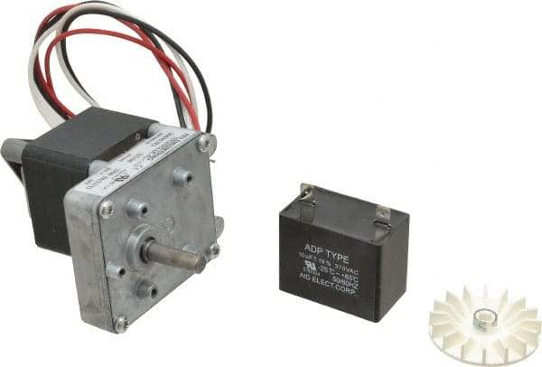 Made in USA - 115 Volt, 100 RPM, 34:1 Gear Ratio, CM Reversible Gearmotor - 10 Torque - Makers Industrial Supply