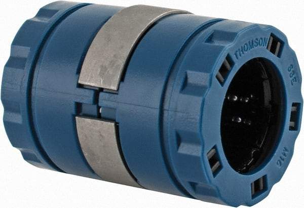 Thomson Industries - 16mm ID, 2,200 Lb Dynamic Load Capacity, Closed Linear Bearing - 26mm OD - Makers Industrial Supply