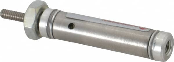 Norgren - 1/2" Stroke x 5/16" Bore Single Acting Air Cylinder - 10-32 Port, 5-40 Rod Thread - Makers Industrial Supply