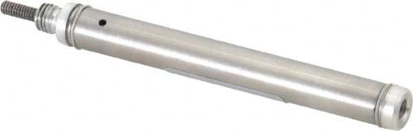 Norgren - 1-1/2" Stroke x 5/16" Bore Single Acting Air Cylinder - 10-32 Port, 5-40 Rod Thread - Makers Industrial Supply