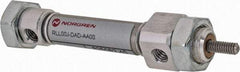 Norgren - 1/2" Stroke x 5/16" Bore Double Acting Air Cylinder - 10-32 Port, 5-40 Rod Thread - Makers Industrial Supply