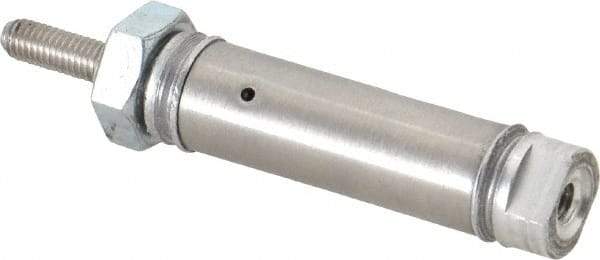 Norgren - 1" Stroke x 5/16" Bore Double Acting Air Cylinder - 10-32 Port, 5-40 Rod Thread - Makers Industrial Supply