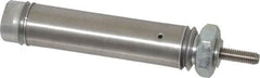 Norgren - 1" Stroke x 9/16" Bore Single Acting Air Cylinder - 10-32 Port, 10-32 Rod Thread - Makers Industrial Supply