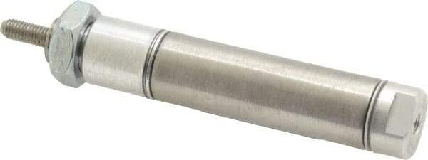 Norgren - 1" Stroke x 9/16" Bore Double Acting Air Cylinder - 10-32 Port, 10-32 Rod Thread - Makers Industrial Supply