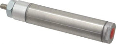 Norgren - 3" Stroke x 1-1/16" Bore Double Acting Air Cylinder - 1/8 Port, 5/16-24 Rod Thread - Makers Industrial Supply