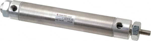 Norgren - 4" Stroke x 1-1/16" Bore Double Acting Air Cylinder - 1/8 Port, 5/16-24 Rod Thread - Makers Industrial Supply