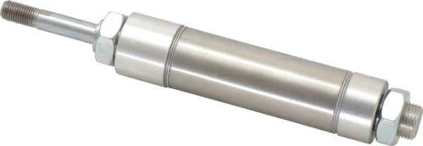 Norgren - 2" Stroke x 1-1/4" Bore Double Acting Air Cylinder - 1/8 Port, 7/16-20 Rod Thread - Makers Industrial Supply