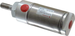 Norgren - 1" Stroke x 1-1/2" Bore Double Acting Air Cylinder - 1/8 Port, 7/16-20 Rod Thread - Makers Industrial Supply