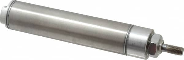 Norgren - 5" Stroke x 1-1/2" Bore Double Acting Air Cylinder - 1/8 Port, 7/16-20 Rod Thread - Makers Industrial Supply