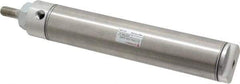 Norgren - 6" Stroke x 1-1/2" Bore Double Acting Air Cylinder - 1/8 Port, 7/16-20 Rod Thread - Makers Industrial Supply