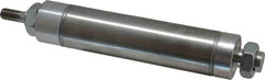 Norgren - 4" Stroke x 1-1/2" Bore Double Acting Air Cylinder - 1/8 Port, 7/16-20 Rod Thread - Makers Industrial Supply