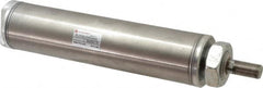 Norgren - 3" Stroke x 1-3/4" Bore Single Acting Air Cylinder - 1/4 Port, 1/2-20 Rod Thread - Makers Industrial Supply