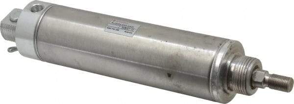 Norgren - 3" Stroke x 2" Bore Single Acting Air Cylinder - 1/4 Port, 1/2-20 Rod Thread - Makers Industrial Supply