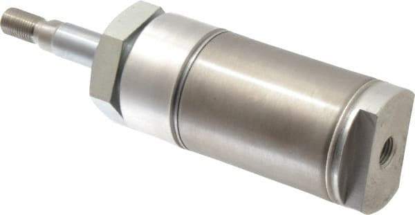 Norgren - 1" Stroke x 2" Bore Double Acting Air Cylinder - 1/4 Port, 1/2-20 Rod Thread - Makers Industrial Supply