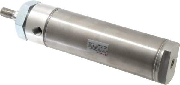 Norgren - 4" Stroke x 2" Bore Double Acting Air Cylinder - 1/4 Port, 1/2-20 Rod Thread - Makers Industrial Supply