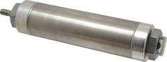 Norgren - 6" Stroke x 2-1/2" Bore Double Acting Air Cylinder - 1/4 Port, 1/2-20 Rod Thread - Makers Industrial Supply