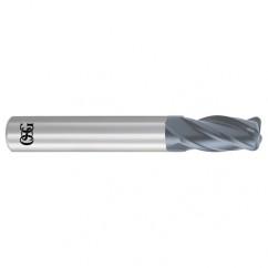 7/16 x 7/16 x 1 x 2-3/4 4Fl .020 C/R Carbide End Mill - WXL - Makers Industrial Supply