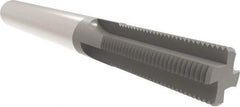 Allied Machine and Engineering - #2-56 UN, 0.065" Cutting Diam, 3 Flute, Solid Carbide Helical Flute Thread Mill - Internal/External Thread, 1/8" LOC, 39mm OAL, 3mm Shank Diam - Makers Industrial Supply