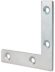 Value Collection - 2-1/2" Long x 1/2" Wide, Steel, Corner Brace - Zinc Plated - Makers Industrial Supply