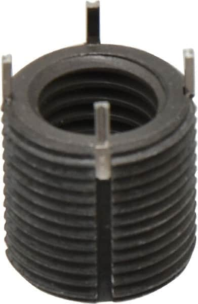 Recoil - M14x2.00 Internal, M20x1.50 External, 20mm Insert Length, Heavy Duty Keylocking Thread Inserts - Carbon Steel, Zinc Phosphate Finish, Grade C1215 - Makers Industrial Supply